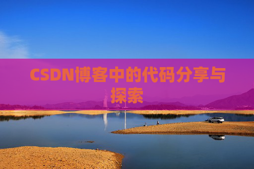 CSDN博客中的代码分享与探索